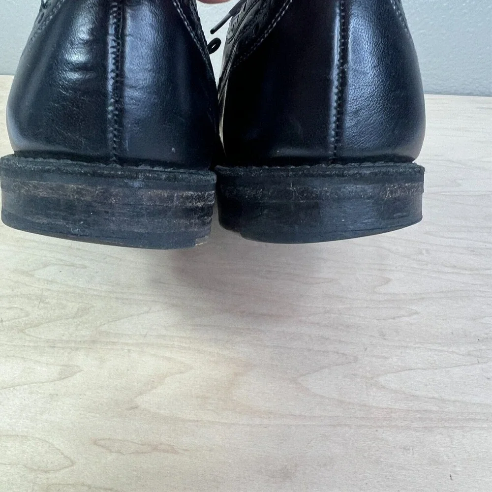 Allen Edmonds Whitney Mens‎ Black Leather  Dress Shoe Size 9 D